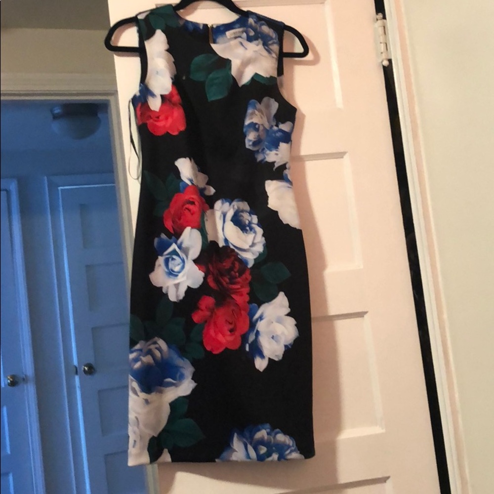 Calvin Klein floral dress